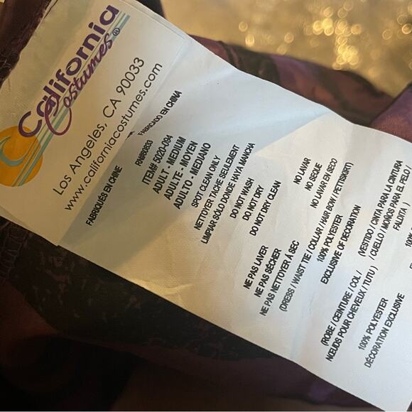 Doll of the Damned Costume without Mask Size Medium - Picture 5 of 5